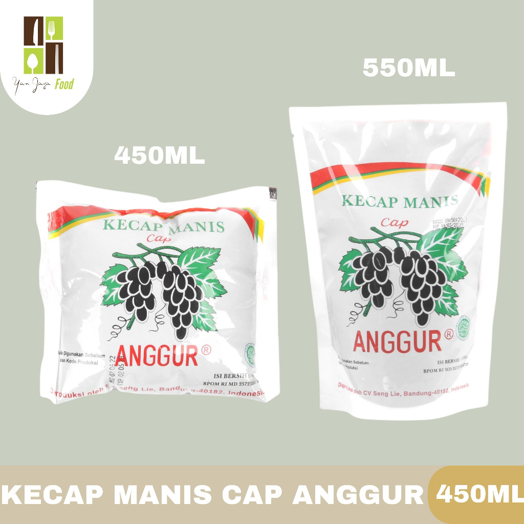 

SANS Kecap Manis Cap Anggur / Senglie / Kecap Tulen / Kecap Manis / 450ml / 550ml