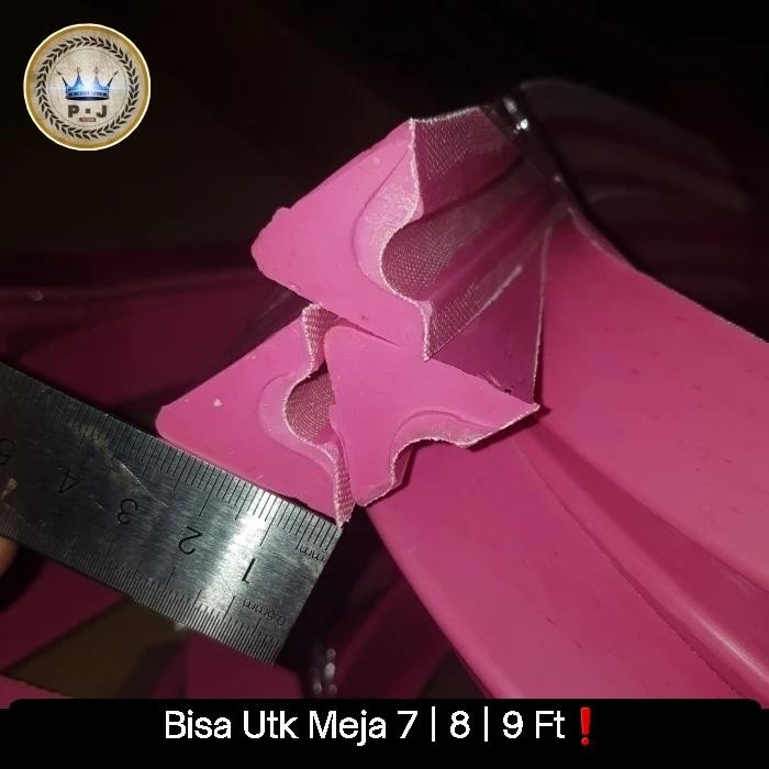 PJ - Billiard Rubber Cushion Karet Ban Meja 9 Feet