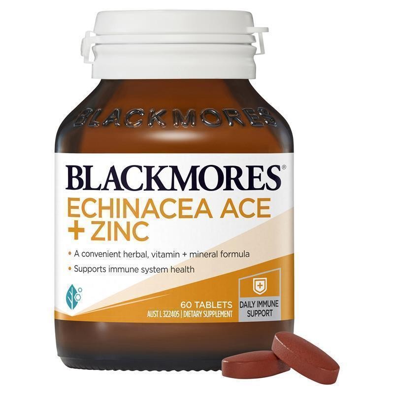 Blackmores Echinacea Ace + Zinc 60 Tablets
