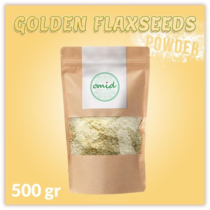

SALE !!! GOLDEN FLAXSEED POWDER - TEPUNG BIJI RAMI EMAS - 500 GR READYY