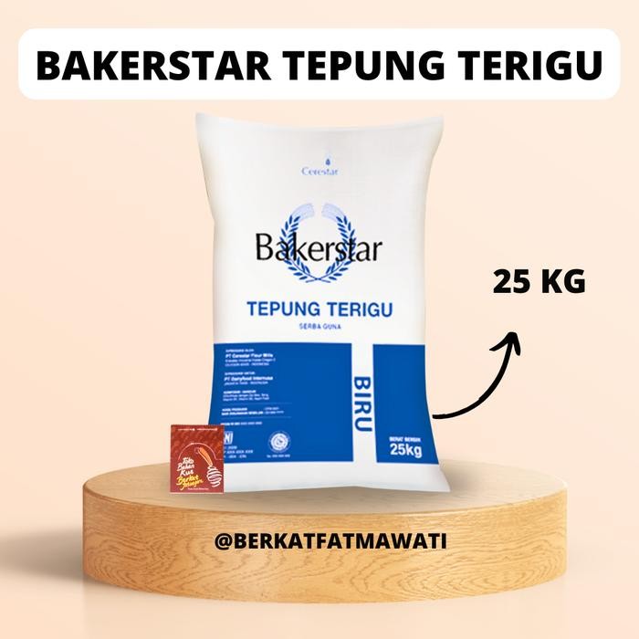 

SALE !!! BAKERSTAR BIRU WHEAT FLOUR 25KG/BAL READYY