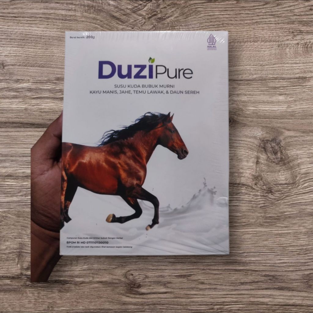 

DUZI PURE OFFICIAL STORE ASLI - SUSU BUBUK KUDA MURNI LOMBOK SUMBAWA ISI 200GR - DUZIPURE 100%