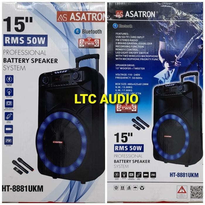 PORTABLE WIRELESS ASATRON HT-8881 UKM
