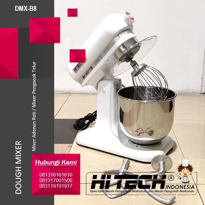 Dough Mixer 8 Liter FOMAC DMX-B8 Mixer Adonan Roti Kue Pengocok Telur