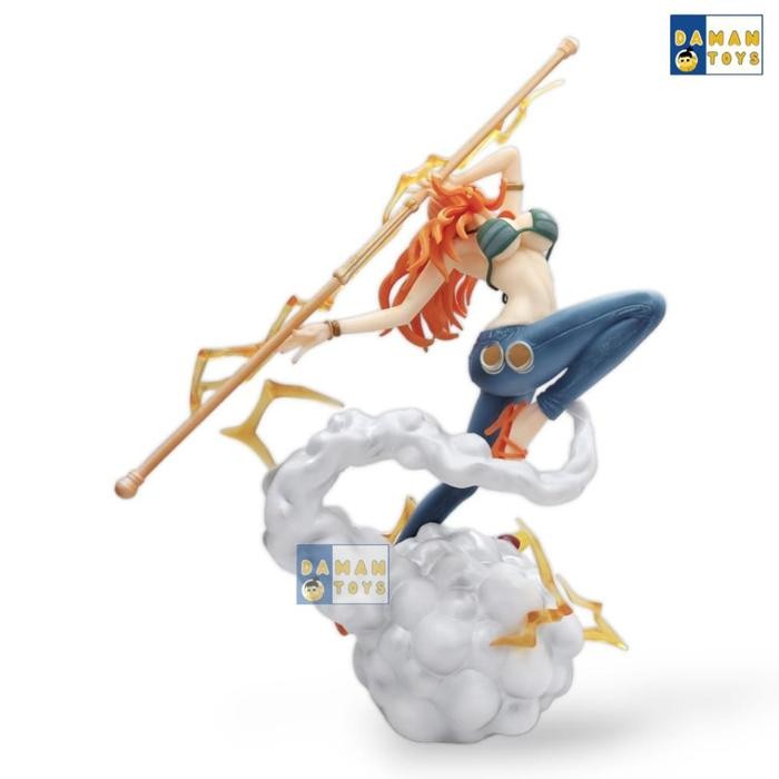 ACTION FIGURE NAMI ONE PIECE ZEUS THUNDEOLT ANIME PAJANGAN