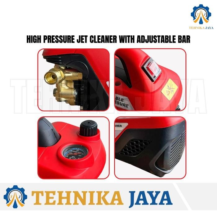 KODENKI KDK 8120V MESIN JET CLEANER 600 WATT VARIABLE SPEED HIGH PRESSURE CLEANER