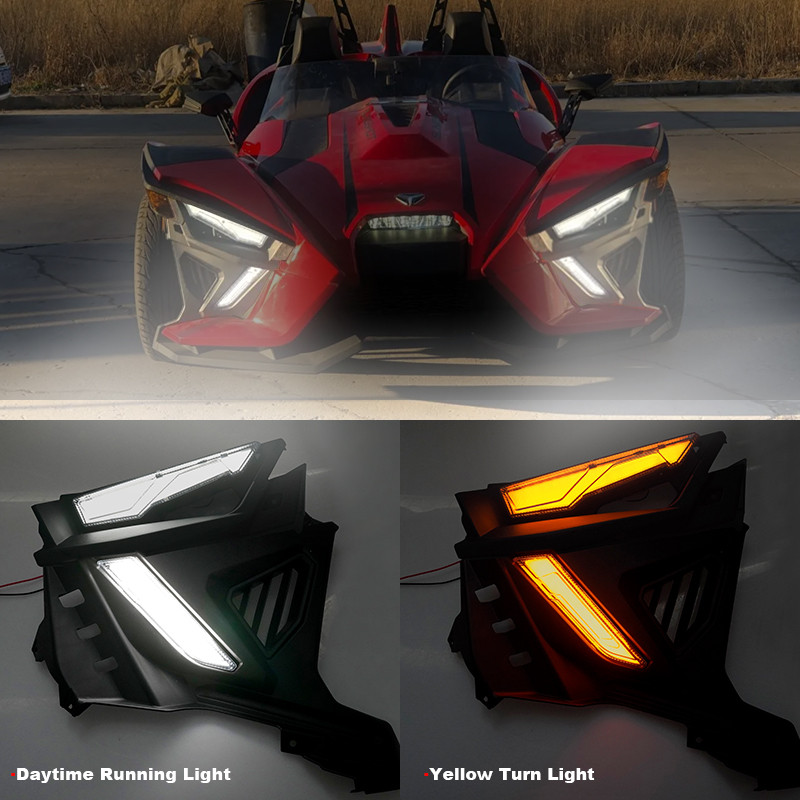 Daytime Running Light Set for Polaris Slingshot 2884605 2020 2021 For Polaris Slingshot  2020 2021