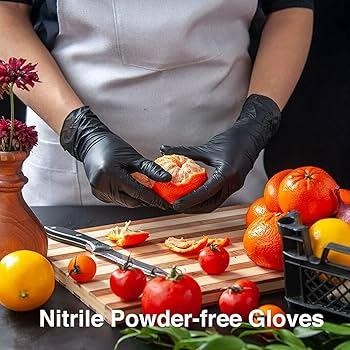 SARUNG TANGAN LATEX BIRU EVERGLOVE NON POWDER. SARUNG TANGAN KARET