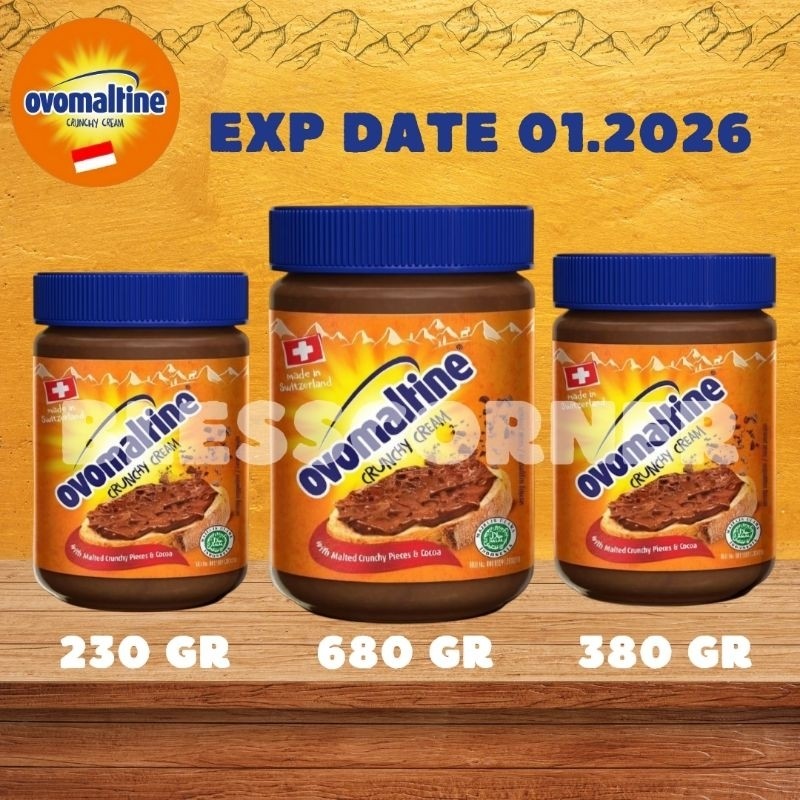 

RATU Ovomaltine Crunchy Cream 380 Gr Ovomaltine Crunchy Cream 230 Gr Ovomaltine Crunchy Cream 680 Gr