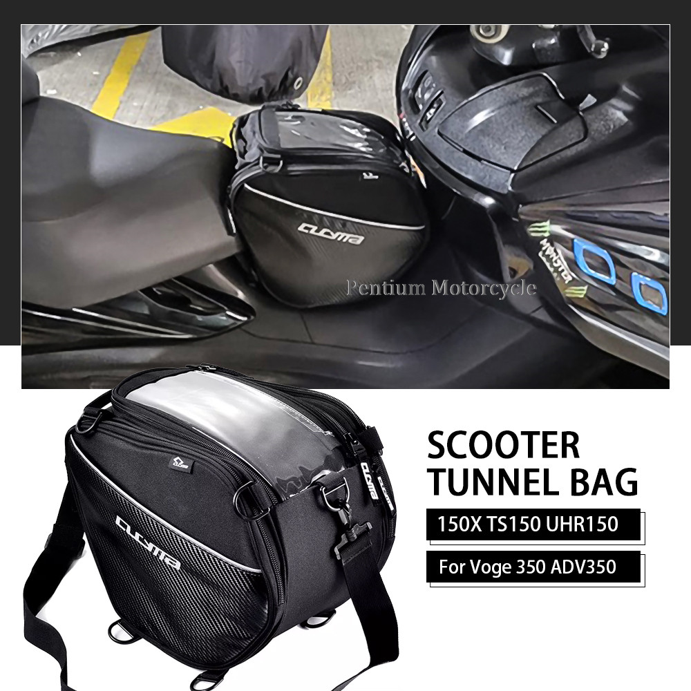 Tas Tempat Duduk Terowongan Skuter Sepeda Motor Petualangan ADV350 untuk Honda ADV 350 2022 untuk Vo