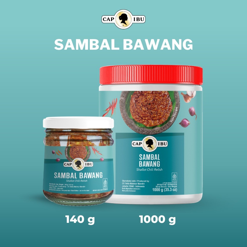 

CAP IBU Sambal Bawang Kemasan Pot