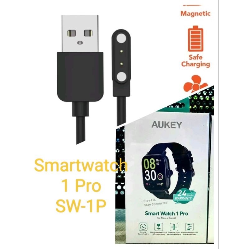 RB2233 Aukey SW-1S Smart Watch Kabel Charger Aukey Smartwatch 1 Pro SW-1P Smartwatch 1 S SW-1S Aukey