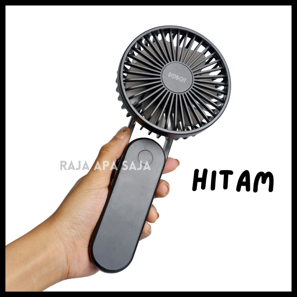 RB2233 KIPAS ANGIN KECIL Portabel Kipas Mini Fan Kipas Tangan Genggam Pawerbank Power Bank Robot