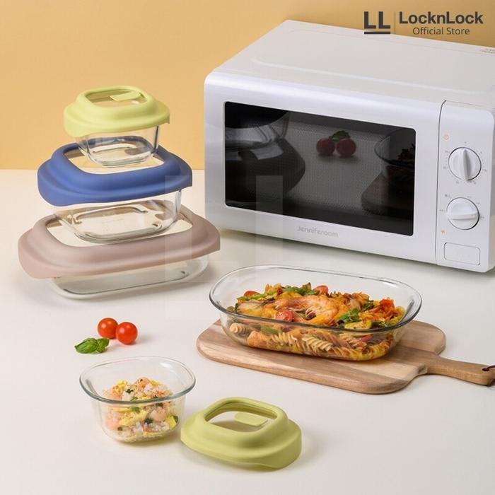 

LocknLock Kotak Makan Oven Glass Simple Cook Container - LNG48