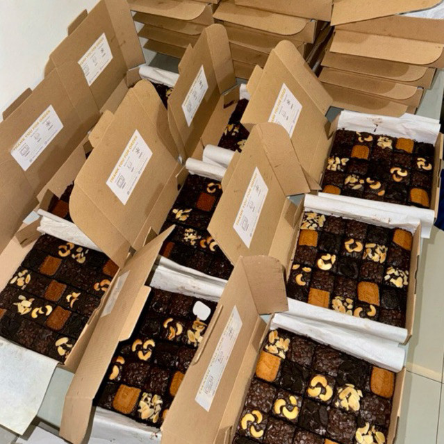 

Brownies Fudgy Dark Chocolate 20x20