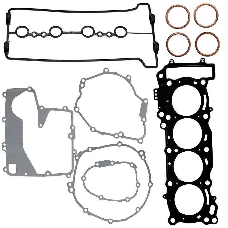 Motorcycle Cylinder Head Crankcase Cover Gasket Kits Set For Yamaha R6 Yzfr6 Yzf-R6 2006-2024 2022