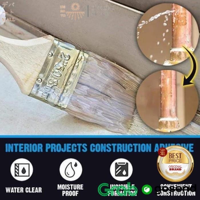 Ready- Lem Jaysuing Transparan Anti Bocor Lem Pelapis Perekat Anti Rembes Ori