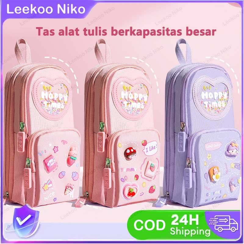 

CODKotak Pensil Kapasitas Besar Gadis Lucu Pink Kotak Pensil Baru Sekolah Tempat /Kapasitas Besar