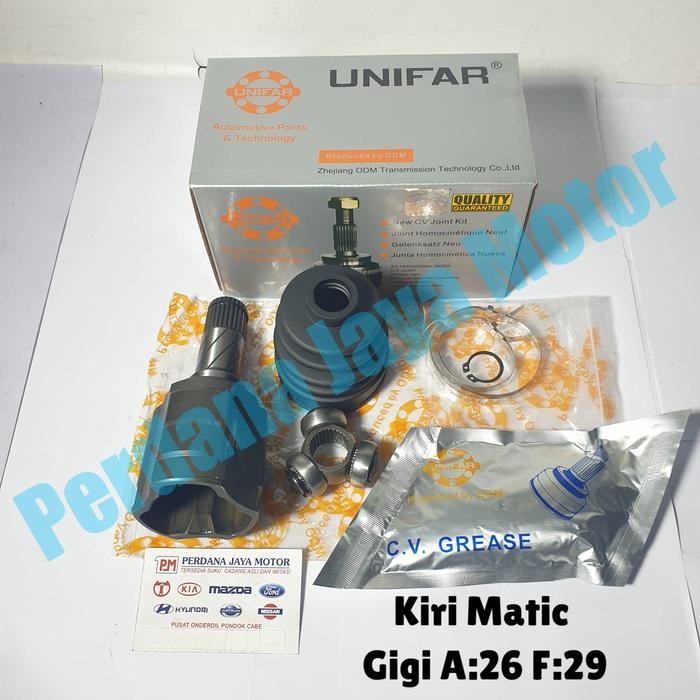 Cv Joint Inner As Roda Dalam Kanan Kiri Mazda 2