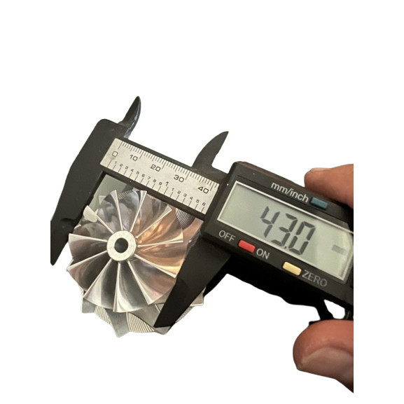 Billet Kipas Turbo Hybrid Rhf4 Universal 43Mm Upgrade 11 Blade