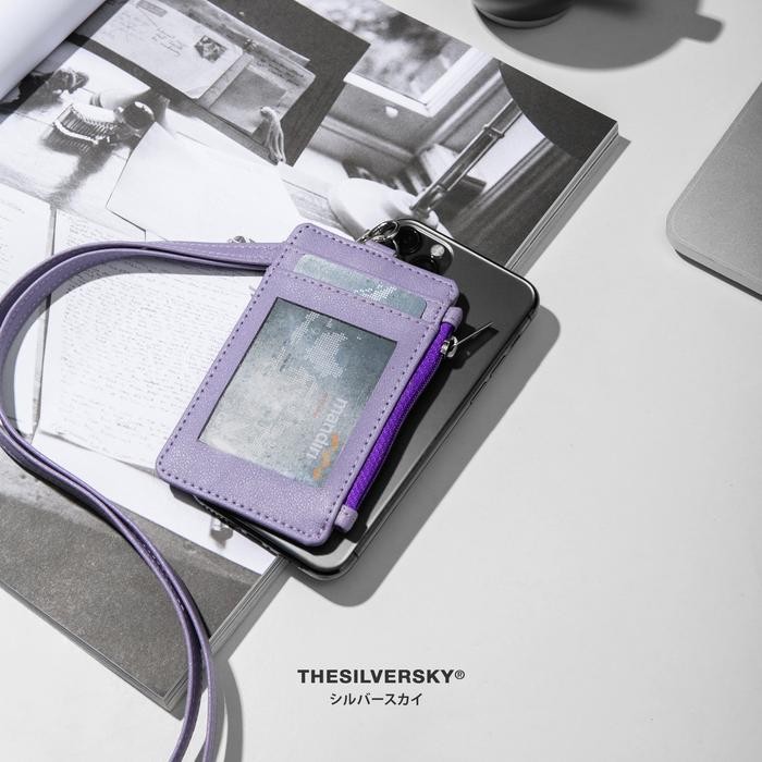 

THESILVERSKY LANYARD ID CARD KULIT PREMIUM