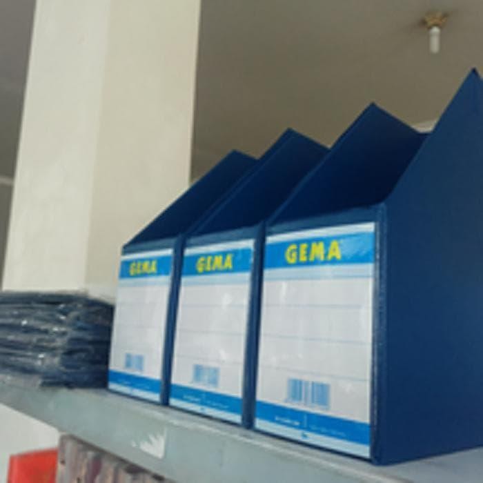 

BOX FILE PVC JUMBO GEMA WARNA WARNI