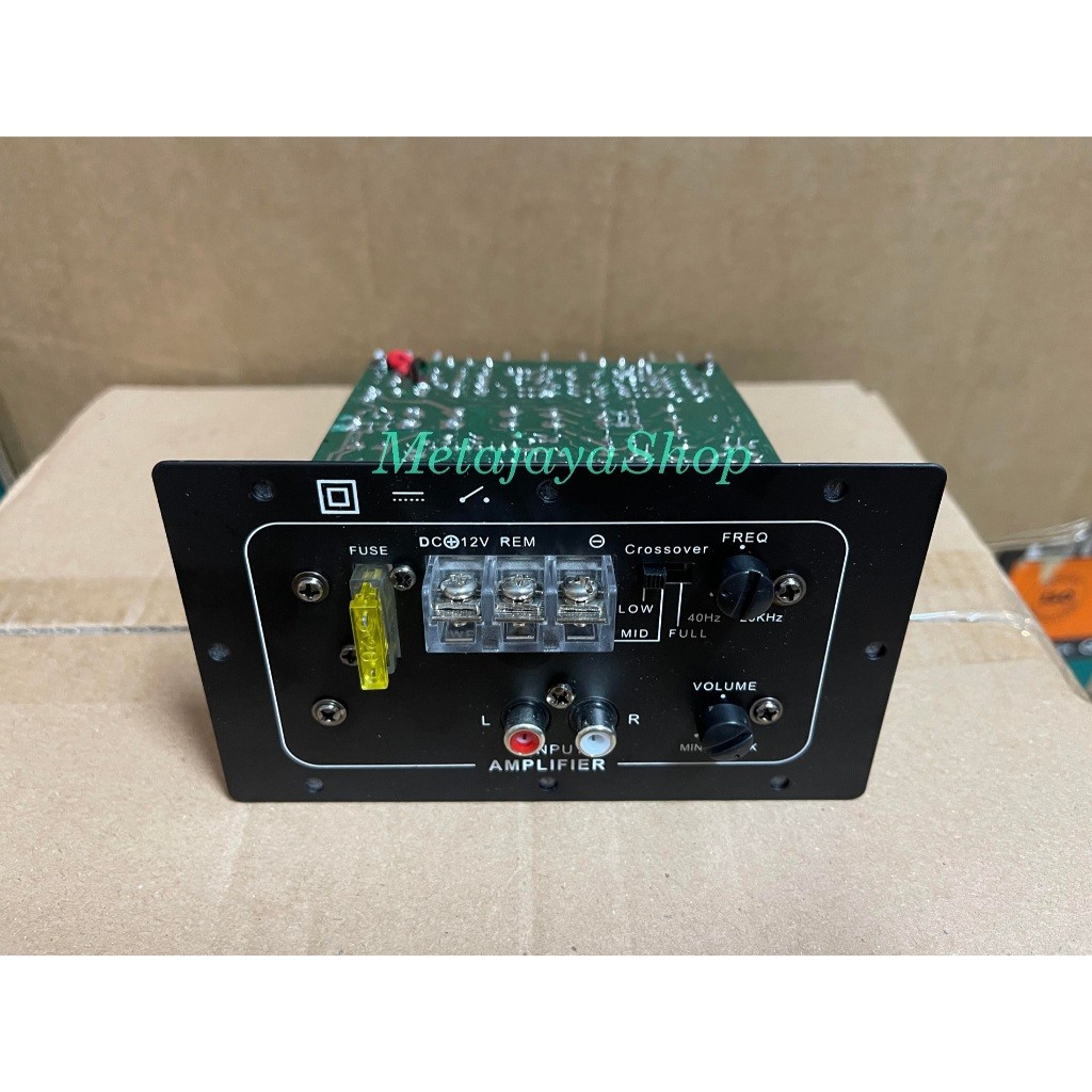 Mesin Subwoofer Mobil Power Kit Sub Mobil 12V