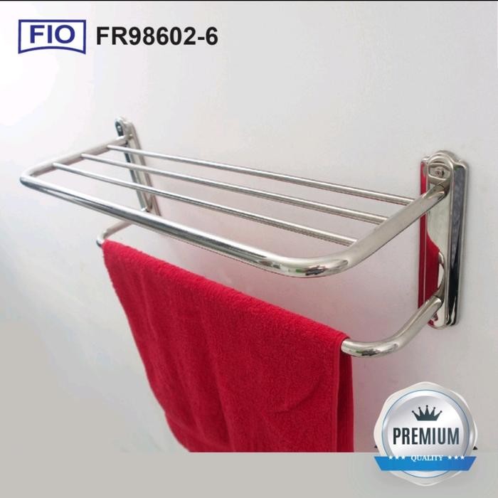 RAK HANDUK STAINLES MODEL TOTO KAMAR MANDI