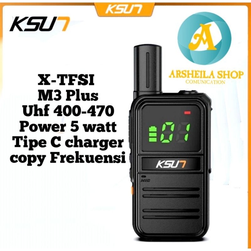Ht ksun X-Tfsi M3 plus uhf 400-470 Mhz