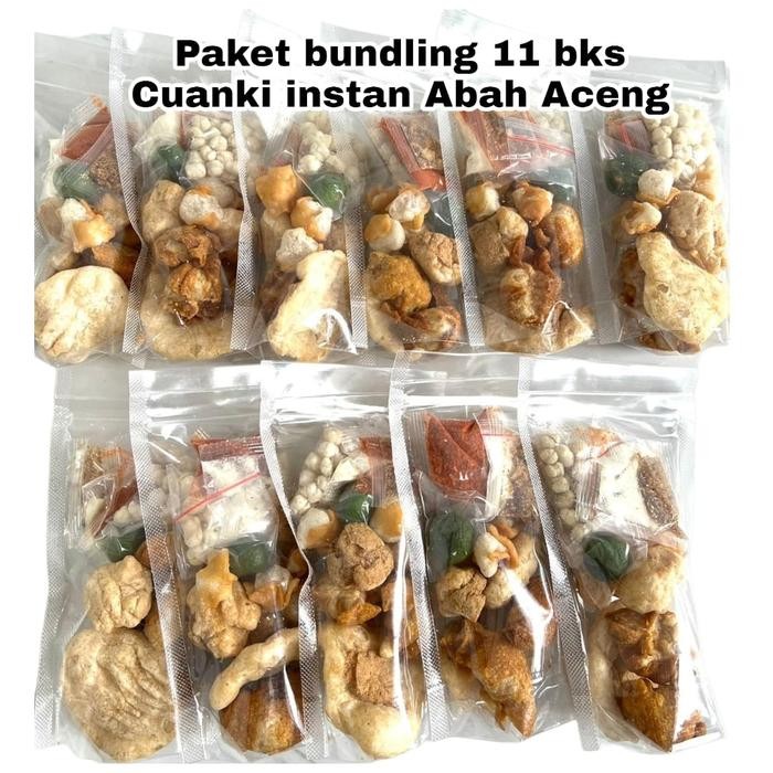 

Promo Launching cuanki instan Abah Aceng 11 bks Bawang Kaldu Kuah Food New