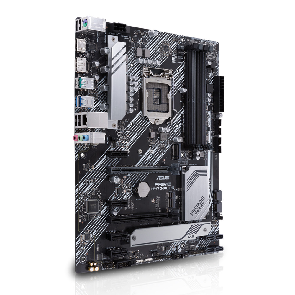ASUS PRIME H470-PLUS Motherboard Intel H470 Socket 1200 support Core i3-10100 10320 10600 10700K 109