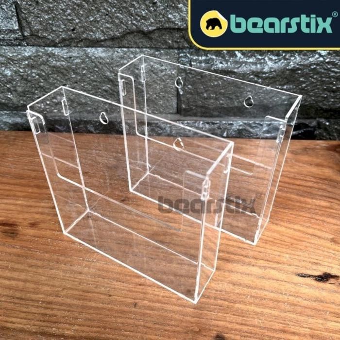 

Kotak Kartu Stock Acrylic - Box Kartu Absensi Akrilik - Tempat Brosur Gantung 1/3A4