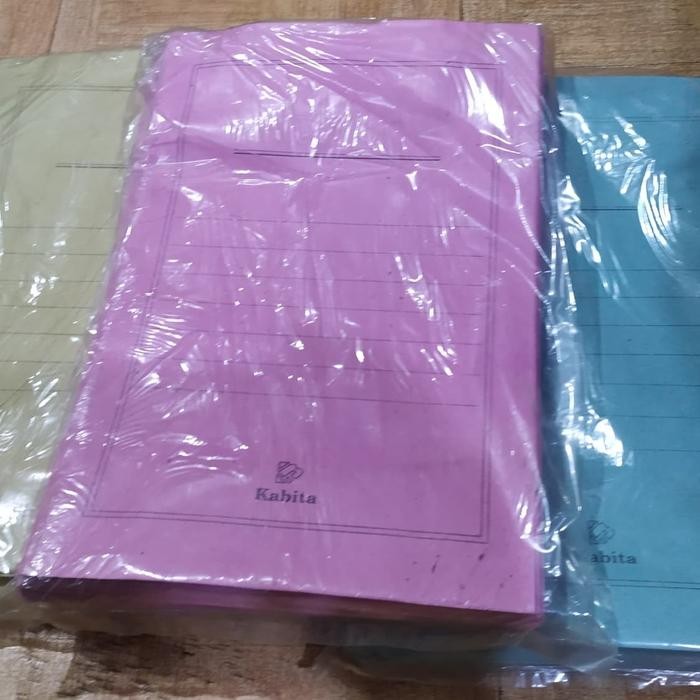 

Map kertas Folio kabitha (1 pak isi 50 lembar)