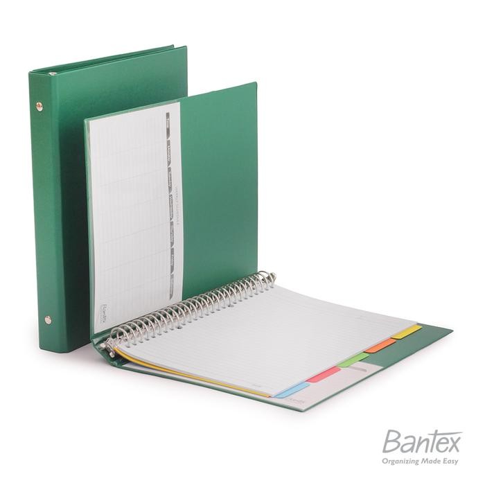 

Bantex Multiring Binder 26 Ring 25mm B5 Grass Green 1326 15
