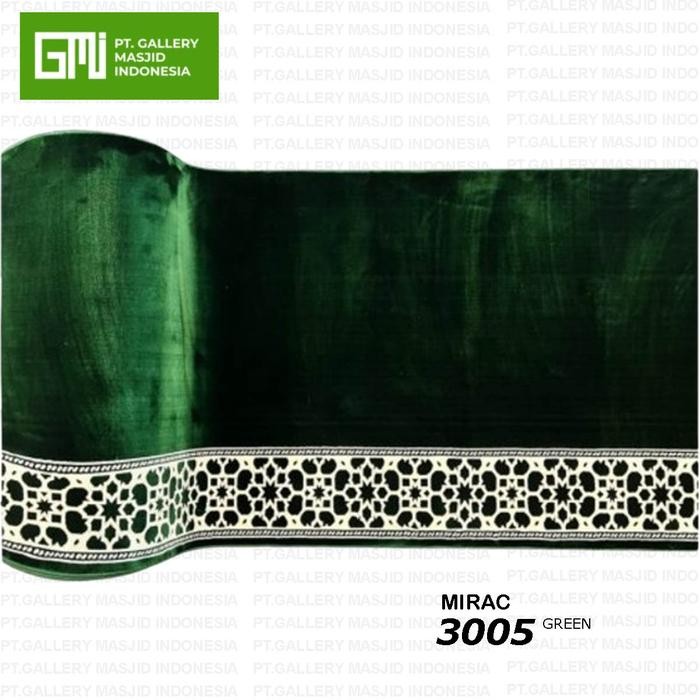 Karpet Masjid Turki Mirac Tebal 16mm Mirac / Sajadah Karpet Masjid Tebal Empuk