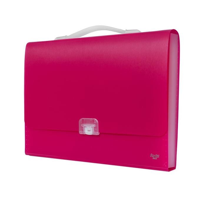 

Bantex Expanding File With Handle Folio Pink 3603 19