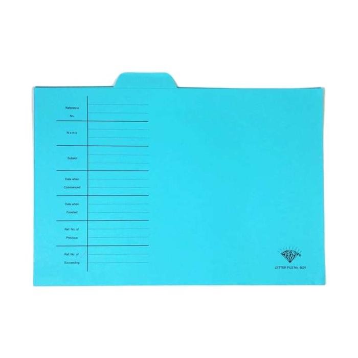 

map diamond 6001 / map kuping LETTER file 6001