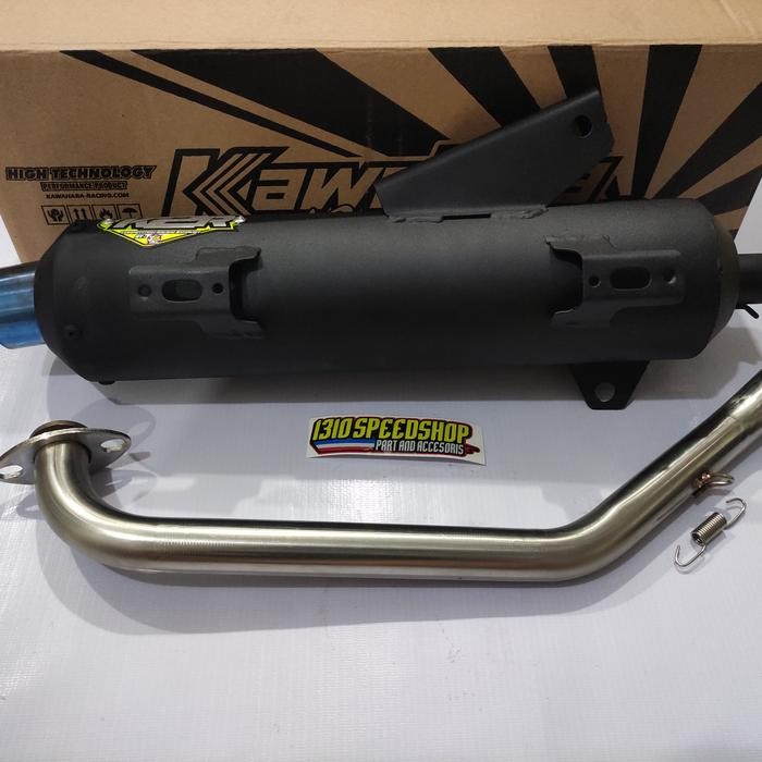 Knalpot Tsukigi Kawahara Aerox 155 Lexi 125 Original Kawahara