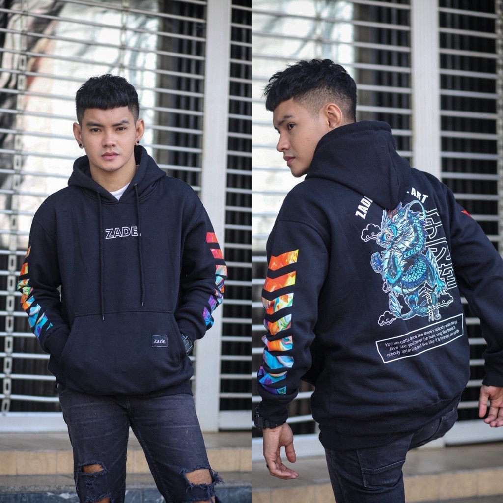 Vall Hoodie Pria Sunmori Sablon Plastisol