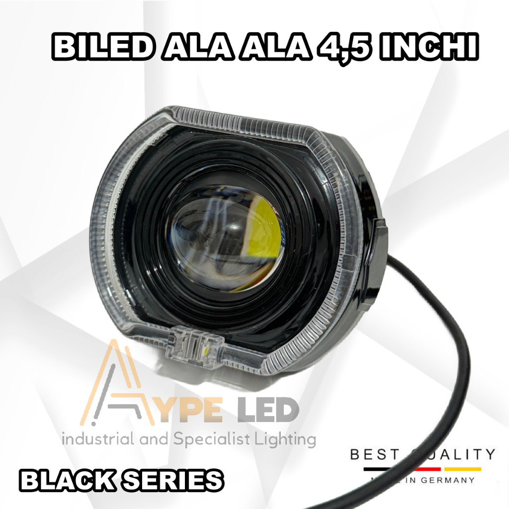 Biled Projie Ala Ala 4,5 Inchi B Series 30 Watt Laser Cut Off Jauh Dekat Piw Piw Alumunium
