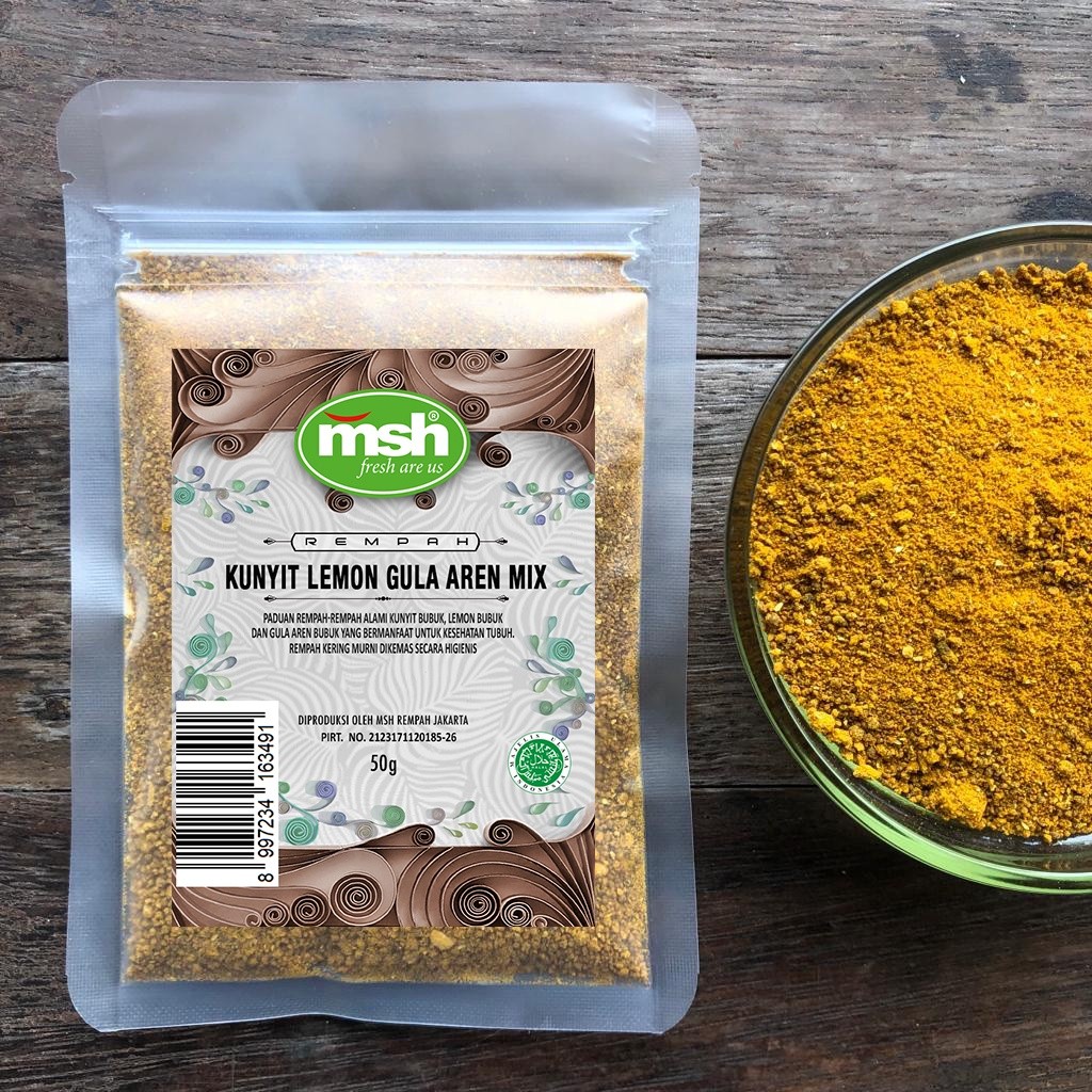 

MSH Kunyit Lemon Gula Aren Mix 50 g