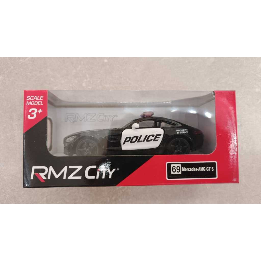 Diecast RMZ City Mercedes AMG GT S Mobil Polisi