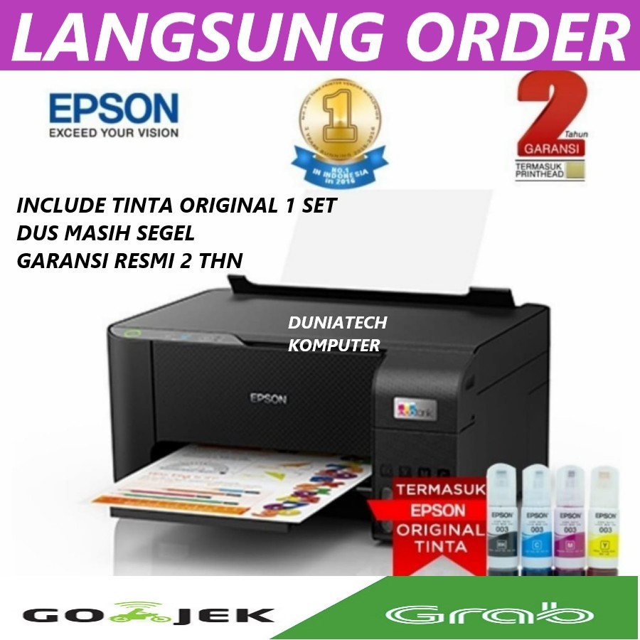 Printer Epson L3210 EcoTank All in One GARANSI RESMI TINTA ORINAL
