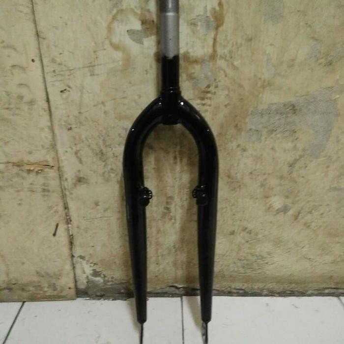 NEW.. FORK GENIO 26 STANDAR MTB HITAM L FORK GENIO MTB STANDAR U BRAKE V BRA