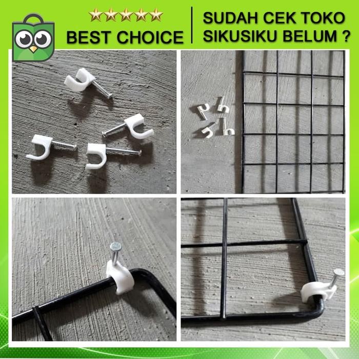 

Toso - Grid Wire Mesh P52 35X52Cm Black Memo Organizer Photo Note Accessories