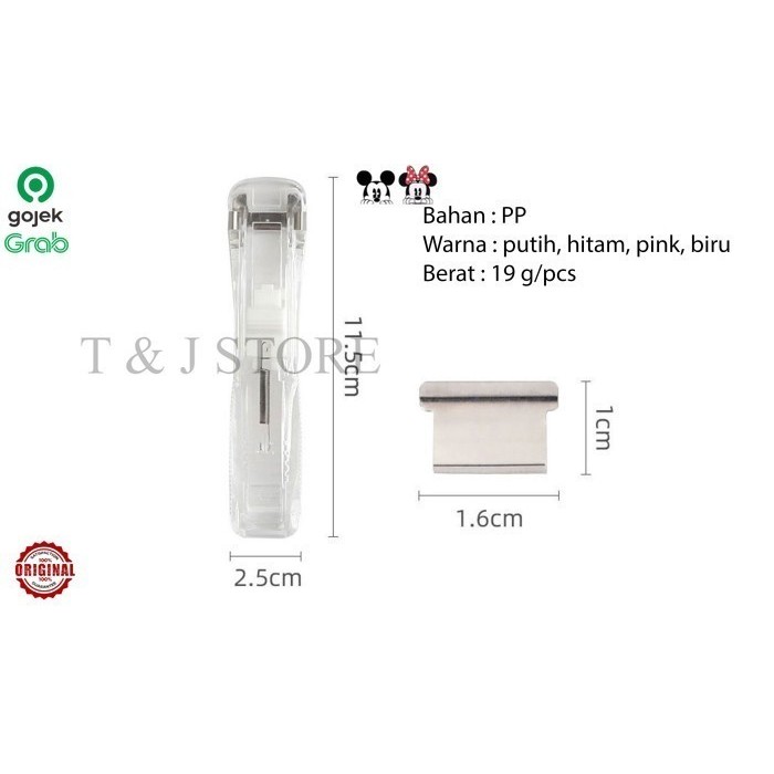 

Toso - Besalio Clip / Menjepit Kertas Dengan Sempurna Tanpa Rusak Original Tj