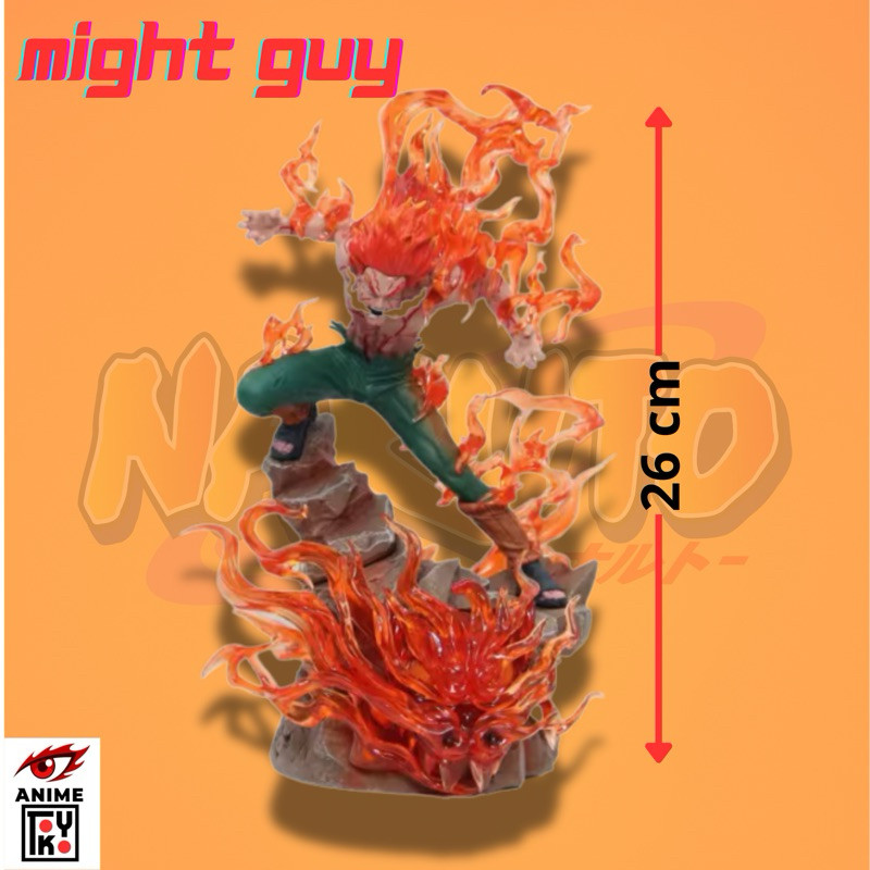 action figure might guy statuse