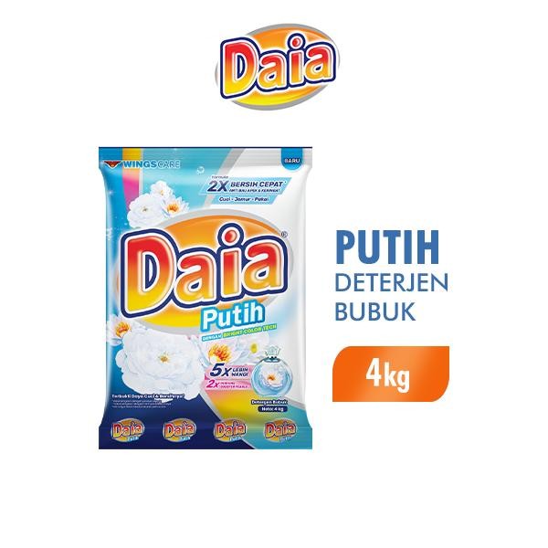 Daia Deterjen Bubuk Putih 4 kg