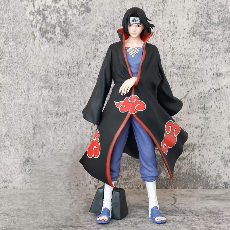 action figure naruto itachi akatsuki 30cm loose