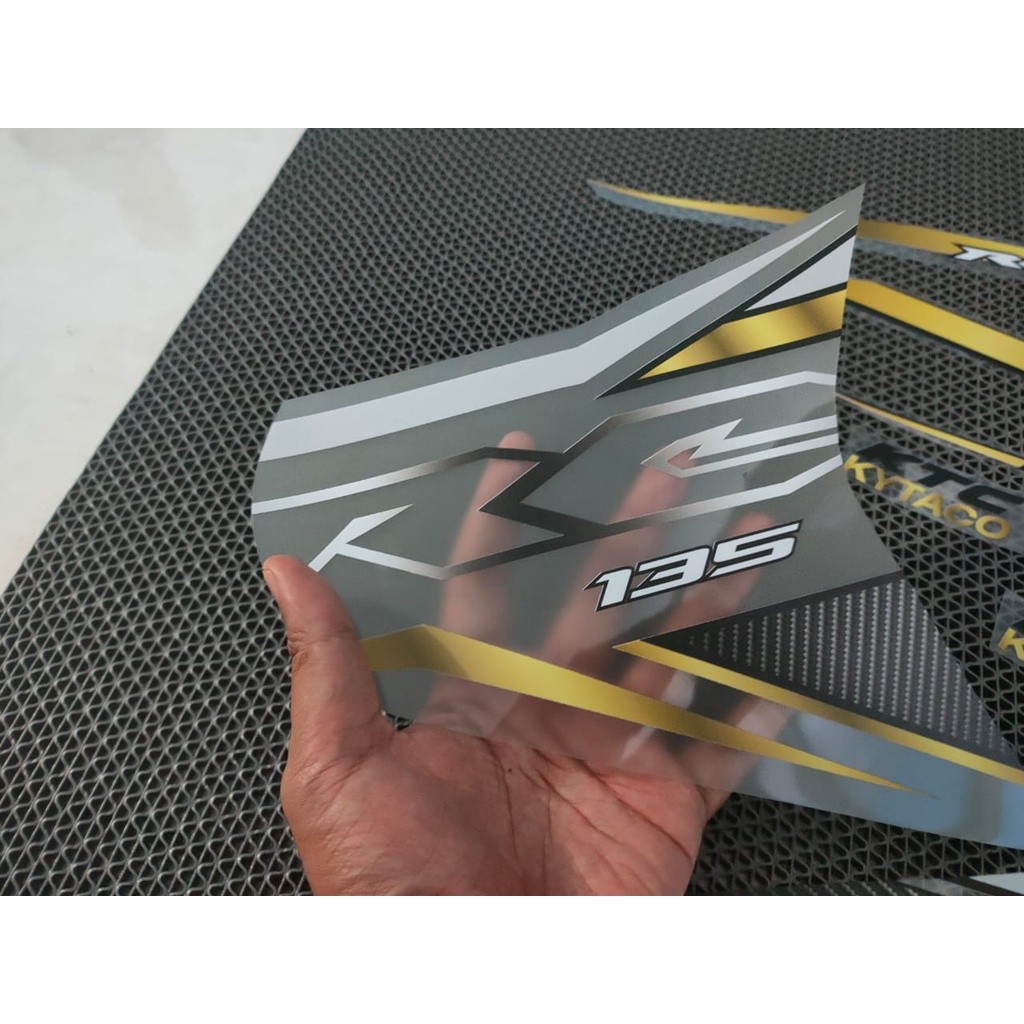 STRIPING TRANSPARAN MX OLD EXCITER 135LC